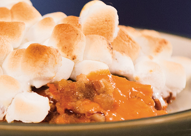 Candied Pecan Sweet Potato Casserole