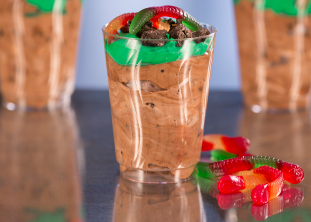 Halloween Dirt Pudding Cups