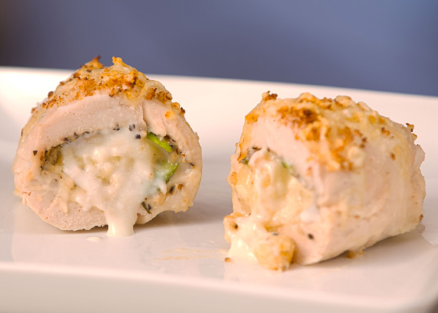 Mac & Cheese Stuffed Chicken