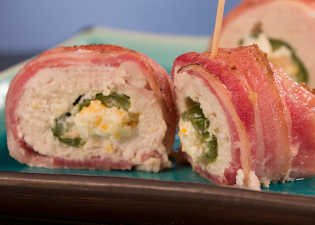 Stuffed Chicken Bites