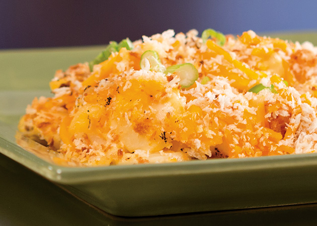 Turkey & Bacon Potatoes Au Gratin