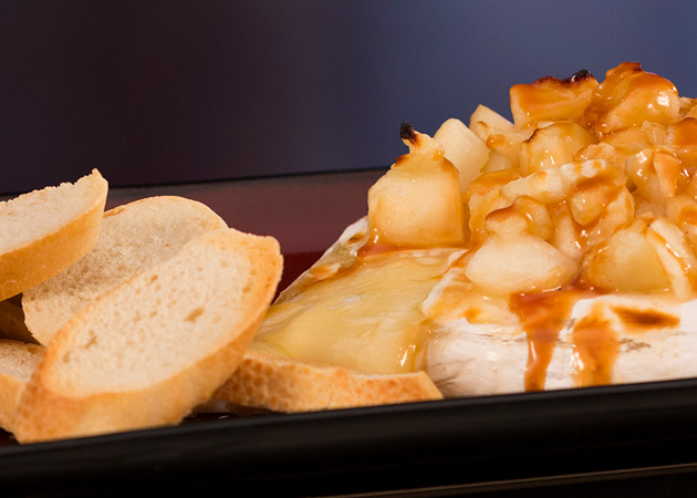 Brandied Apple Brie
