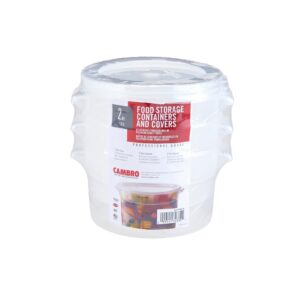 Round Containers and Covers | Packaged