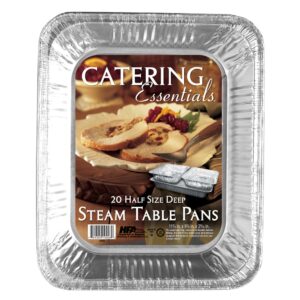 1/2 Size Deep Foil Pans | Packaged