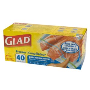 Quart Freezer Bags | Packaged