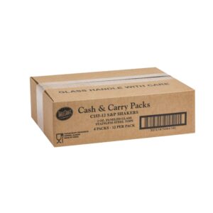 Glass Salt & Pepper Shaker | Corrugated Box