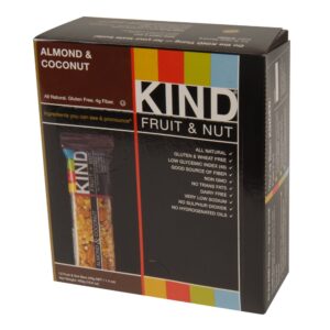 Almond & Coconut Bars | Packaged