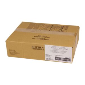 Pacific Cod Loins | Corrugated Box
