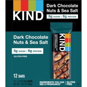 Kind Dark Chocolate, Nuts & Sea Salt Bars | Styled