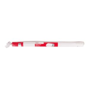 White Plastic Table Cover | Packaged