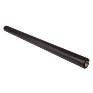 Black Plastic Tablecover | Raw Item