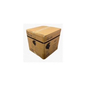 CONT PLAS 6X6X3″ BLK HNGD 2-125CT | Corrugated Box