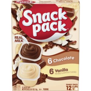 Chocolate and Vanilla Pudding Cups | Styled