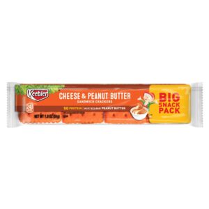 Cheese & Peanut Butter Sandwich Crackers | Packaged